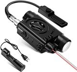 1000 Lumens Light with Red/IR Laser