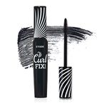 Etude Perm Curl Fix Lash Mascara | Volumizing & Lengthening, Highly pigmented, Waterproof, Smudge-proof | 24 hour stay | Korean Makeup | Shade 01 - Black, 8 ml