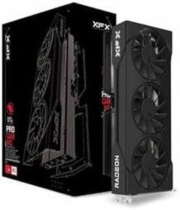 XFX Swift AMD Radeon RX 9060XT OC Triple Fan Gaming Edition with 16GB GDDR6 HDMI 2xDP, AMD RDNA™ 4 (RX-96TS316B7)