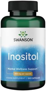 Swanson Inositol 650 Milligrams 100 Capsules