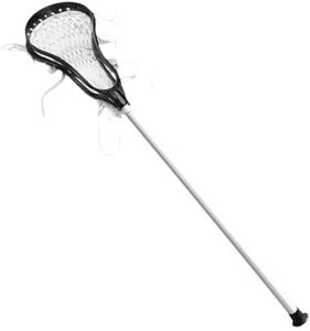 Qianly Lacrosse Stick Sturdy Develop Correct Basic with Mesh Pocket for Beginner