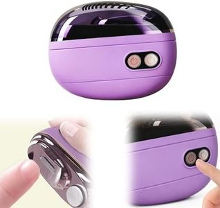 2 in 1 Smart Electric Nail Clipper, 2026 New Electric Nail Trimmer, Portable Nail Clipper with Polishing for Home Travel, Rechargeable Electric Toenail Clipper for Seniors and Adults,Purple
