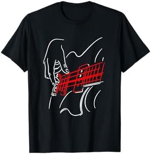 Acoustic Guitar Guitarist Bass Player Musician Gift T-Shirt