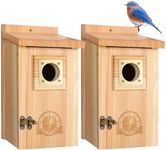 SISTERBIRD 2 Pack Bird Houses for O