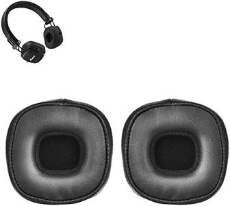 Major III Coussinets de rechange compatibles avec Marshall Major III 3 Casque supra-auriculaire Bluetooth filaire/sans fil (Noir)