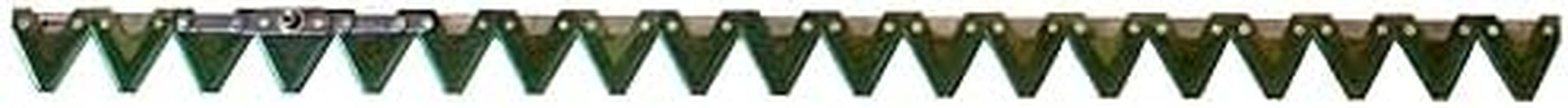 Ama Cuchilla para cortacésped compatible con referencia original BCS: barra segadora de 19 dientes, longitud 1,40 m