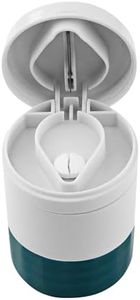 Coupe Comprimé, Coupe Medicaments Multifonction 4 en 1, Broyeur Medicament avec Compartiment de Rangement et Lame en Acier Inoxydable Ecrase Medicament Portable Broyeur Médicaments