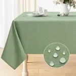 Smiry Rectangle Linen Tablecloth, W