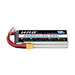 HRB 4S 4000mAh 60C XT60 14.8V Lipo Battery Compatible with RC Car RC Plane RC Truck RC Boat