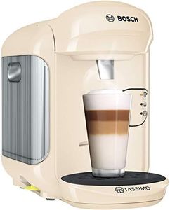 TASSIMO Bosch Vivy 2 TAS1407GB Coffee Machine, 1300 Watt, 0.7 Litre - Cream
