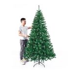 Christmas Tree Imported Hevy Bushed 6 Feet Christmas Tree- 450 Tips Very Heavy bushed Imported - 6 feet with 20 Ornaments Combo