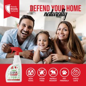 Peppermint Rodent Repellent Spray 500ml – Natural Mouse Deterrent