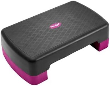 Yes4All Aerobic Exercise Step Platform - Purple/Black