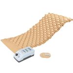 Dr. Odin OAM001 Anti-Decubitus Electric Portable Air Mattress | Back Support, Quick Inflation, Pressure Adjustment | Ideal for Bedridden Patients | 240x100x6, Brown (Large)