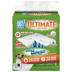 OUT! Ultimate Pro-Grip XL Dog Pads | Absorbent Pet Training and Puppy Pads | Grip Technology Prevents Slipping and Bunching | 30 Pads | 21 x 30 Inches