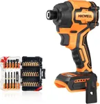 MICWELL Cordless Impact Driver (Tool Only) for Dewalt 20V Max Battery, Lightweight 1/4" Impact Driver with 4-Speed, Up to 2300 In-lbs Brushless Power Impact Drivers with Tool Bag, LED Light