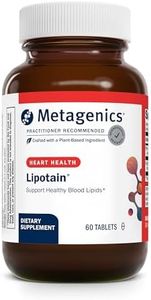 Metagenics Lipotain - Non-Flush Niacin & Guggul Extract - for Healthy Blood Lipids* - Inositol Hexanicotinate Tablets - Supplements for Blood Health* - 60 Tablets