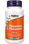 NOW - L-Theanine 100mg from Green Tea 90 Vegetarian Capsules