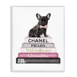 Book Stack Fashion French Bulldog