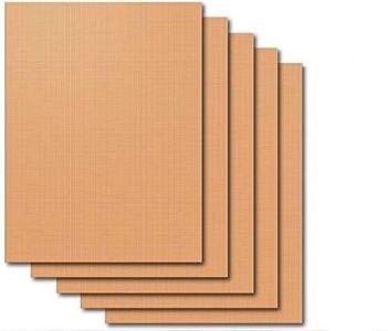 Kibon BBQ Grill Mat Oven Liner Charcoal BBQ Copper Grilling Mats 100% Non Stick Teflon Sheet,Oven Sheet Reusable, FDA-Approved & Easy to Clean for Electric Grill, Gas, Microwave, Charcoal and Toaster Oven 15.7 x 13 Inch (5 PCS)