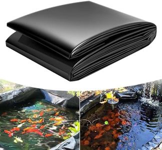 alouweekuky 2x3m Lona para Estanque, Revestimiento de Estanque 0.2 mm de Espesor, Pond Liner para Estanque Jardin Exterior Prefabricado, Estanque Tortugas, Fuentes