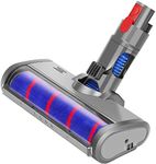 Soft Roller Cleaner Head Compatible with Dyson V7 V8 V10 V11 Cordless Stick Vacuum Cleaners Parts Hardwood Floor Attachment with LED Headlight