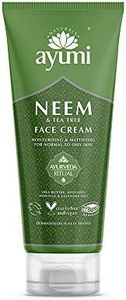 Ayumi Neem & Tea Tree Face Cream. Vegan, Cruelty-Free, Dermatologically-Tested, 1 x 100ml