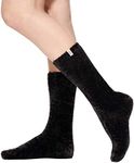 UGG Women's Leda Cozy Sock Casual, Black, One Size