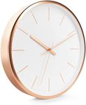 Driini Modern Rose Gold Analog Wall