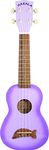 Makala 133487 "Purple Burst" Dolphin Soprano Ukulele Outfit