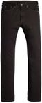 Levi's Men's 505 Regular Fit Jeans, Black, 34W / 30L