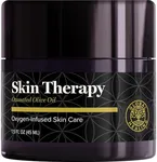 Global Healing Center Skin Therapy-Organic Ozonated Extra Virgin Olive Oil Salve for All Skin Care Routines-Cold-Pressed Face & Body Moisturizer To Hydrate and Soothe Dry Skin to Soft & Smooth-1.5 Oz