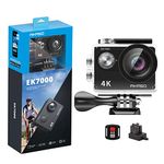 AKASO EK7000 4K30FPS Action Camera - 20MP Ultra HD Underwater Camera 170 Degree Wide Angle 98FT Waterproof Camera with Accessory Kit