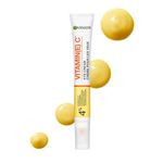 Garnier Brightening Caffeine Eye Cream with Vitamin C, Reduces Dark Circles and Fine Lines for Well-Rested, Brighter, More Radiant Skin, Garnier SkinActive, 15ml