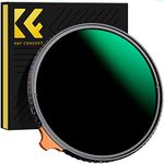 K&F Concept 67mm Variable ND Filter ND3-ND1000 (1.5-10 Stops), 28-Layer Coatings HD Optical Glass Adjustable Neutral Density Filter for Camera Lens(Nano-X Series)