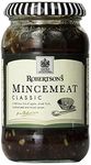 UK Robertsons Classic Mincemeat 411 g x 3 Jars - Christmas Cake in a Jar