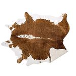 AROGAN Premium Faux Cowhide Rug 3.6 x 2.3 Feet, Durable and Large Size Cow Print Rugs, Suitable for Bedroom Living Room Western Decor, Faux Fur Animal Cow Hide Carpet