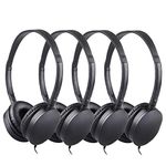 Bulk Headphones For Classroom 25 Pack Hongzan