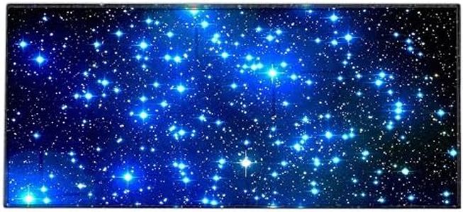 Silent Monsters Tapis de Souris XXL (900 x 400 mm) Mouse Pad Grand, Motif Cosmos, approprié pour Souris de Bureau et Souris de Gaming