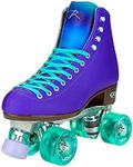 Riedell Orbit Roller Skate - Outdoor Womens Quad Roller Skate | Ultraviolet | Size 8