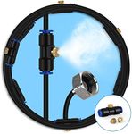 lifeegrn Misters for Outside Patio, Outdoor Misting System for Patio, Water Mister Outdoor, Outdoor Mister System for Patio Garden Trampoline Greenhouse