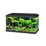 Ciano Black Aqua 60 LED Tropical Glass Aquarium - Includes Filter, Lights & Heater 58L