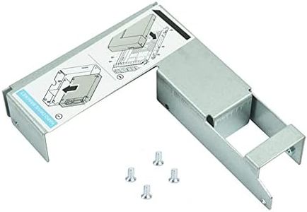 Highfine 2.5" 9W8C4 Y004G SSD Adapter Bracket for DELL 3.5" F238F G302D X968D F9541 SAS SATA Hard Drive Caddy Tray Enclosure with Screws