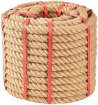 Kweetle Jute Rope 1 Inch x 100 FT, 