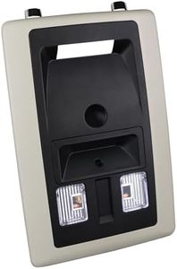 TQPONLY LED Overhead Console Dome Light W/Homelink Compatible with 2013-2018 Dodge Ram 1500 2500 3500 4500 5500 Truck Map Lamp Assembly