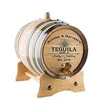 Personalized Tequila Oak Barrel | C