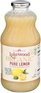 Lakewood Juice Pure Lemon Organic, 32 Oz