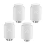 SONOFF Zigbee Thermostatic Radiator Valve,Add-On Smart Radiator Valve for Smart Home Control, Easy Installation, Save Heating Costs,Works with Alexa, Google Home, TRVZB, 4 Pack