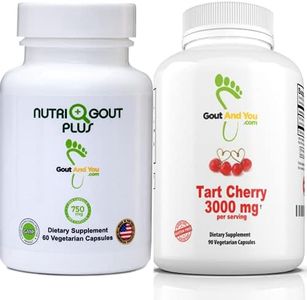 NutriGout Plus Uric Acid Support and Tart Cherry Extract 3000 mg Bundle