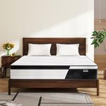 PurrJoys Full Mattress, 10 Inch Hybrid Mattress in a Box with Gel Memory Foam, Pocket Innerspring, Pressure Relief, Motion Isolation, Non-Fiberglass - Mattress Full Size